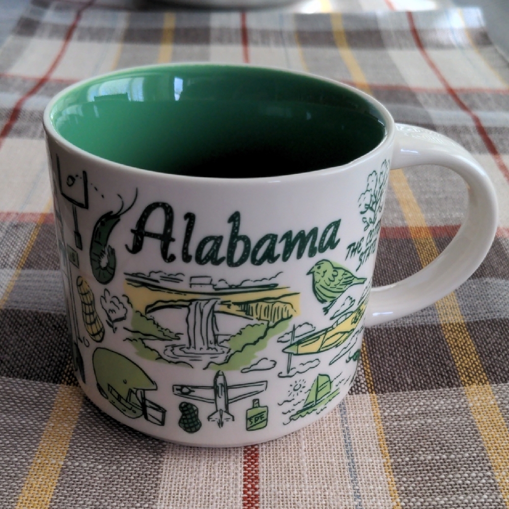 Starbucks Alabama mug- Been There Series